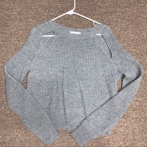 Gray Pullover Sweater
